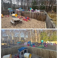 Daycare-Center-Fence-Cleaning-in-Fort-Washington-MD 2